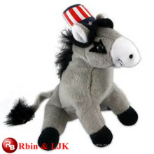 Meet EN71 and ASTM standard ICTI plush toy factory wholesale donkey plush toy